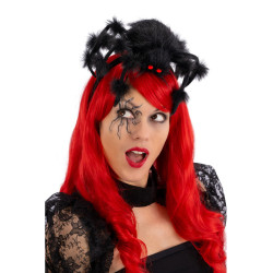 Čelenka s chlupatým pavoukem